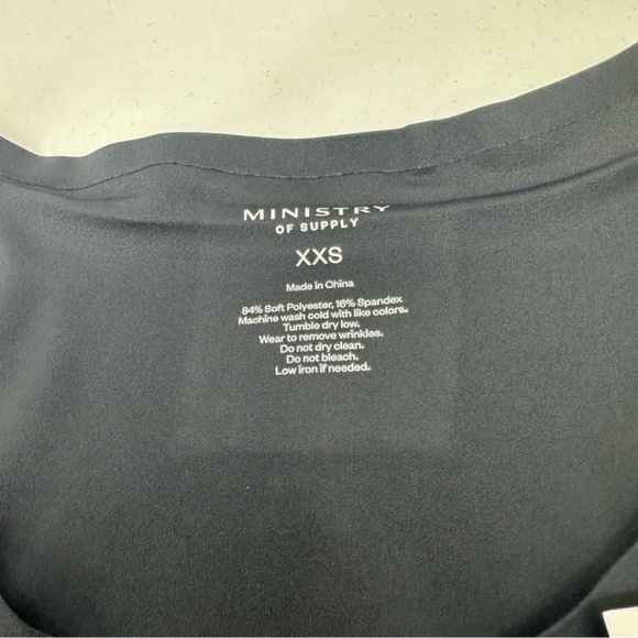 Ministry of Supply Black Luxe Touch Tee Size XXS New with Tag - Picture 14 of 14